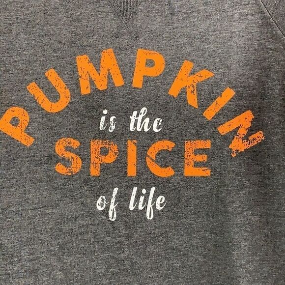 Love, Peace, & Lazy Days Gray fall sweatshirt NWT - Picture 2 of 14